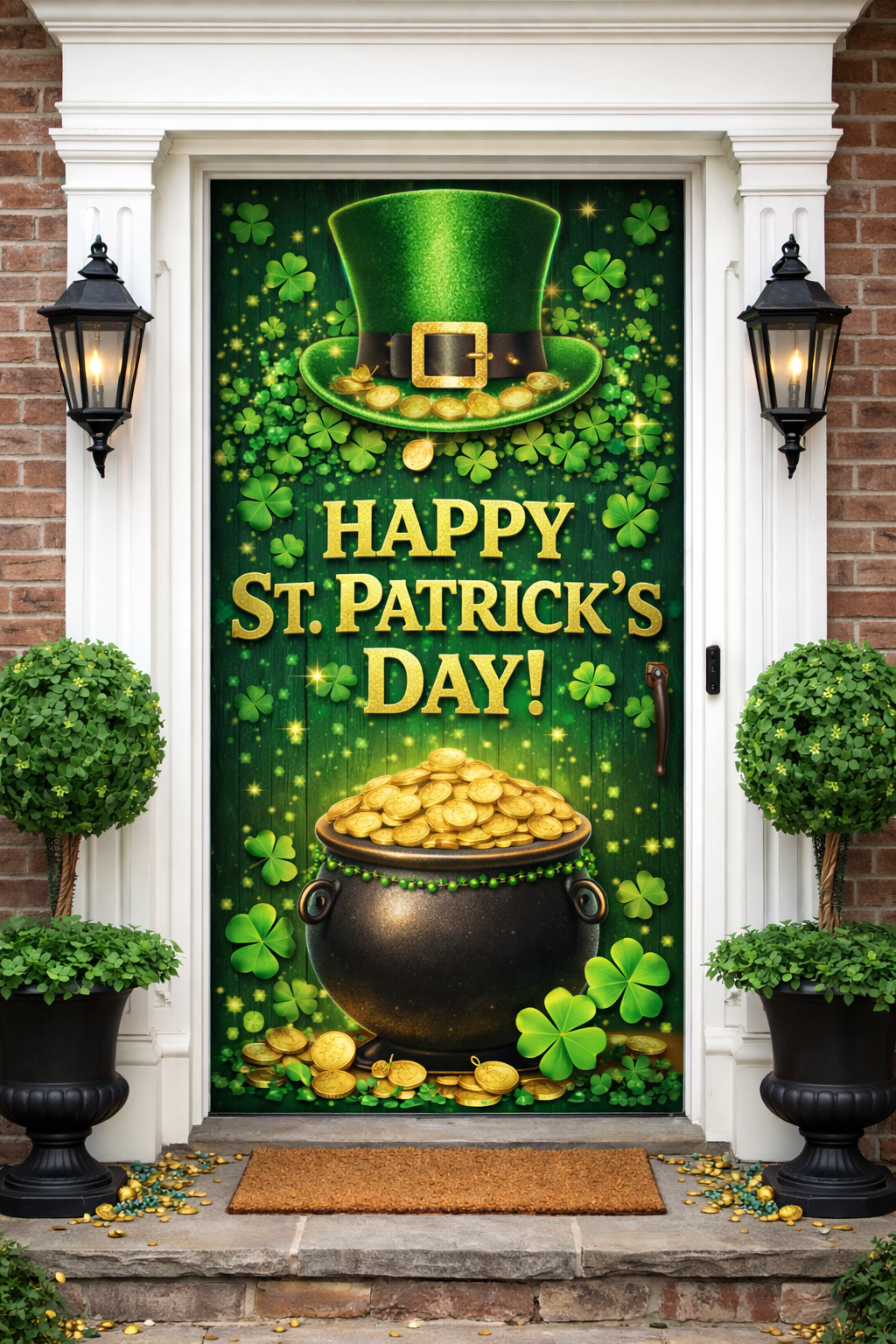 Happy St. Patrick’s Day Door cover